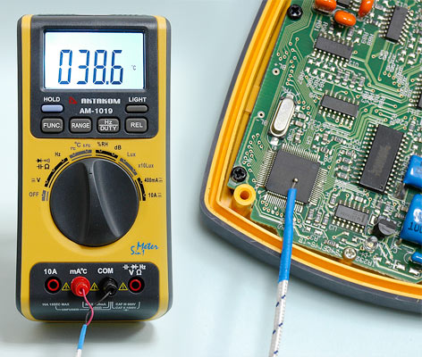 AM-1019 Digital Multimeter with Environment Measurements AKTAKOM - T&M ...