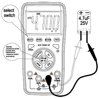 AKTAKOM AM-1072 Digital Push-Button Control Multimeter - T&M Atlantic