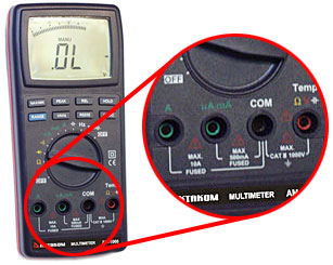 Hanheld Multimeter Sockets